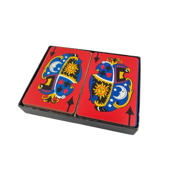 Hamilton Plastic Coated Playing Cards Set In Box - Picture 3 of 7